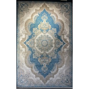 Verona Turkish Classic Rug N485A blue Round Size 150*150