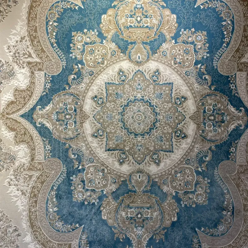 سجاد فيرونا تركي كلاسيك N485A سماوي مقاس 500*700
