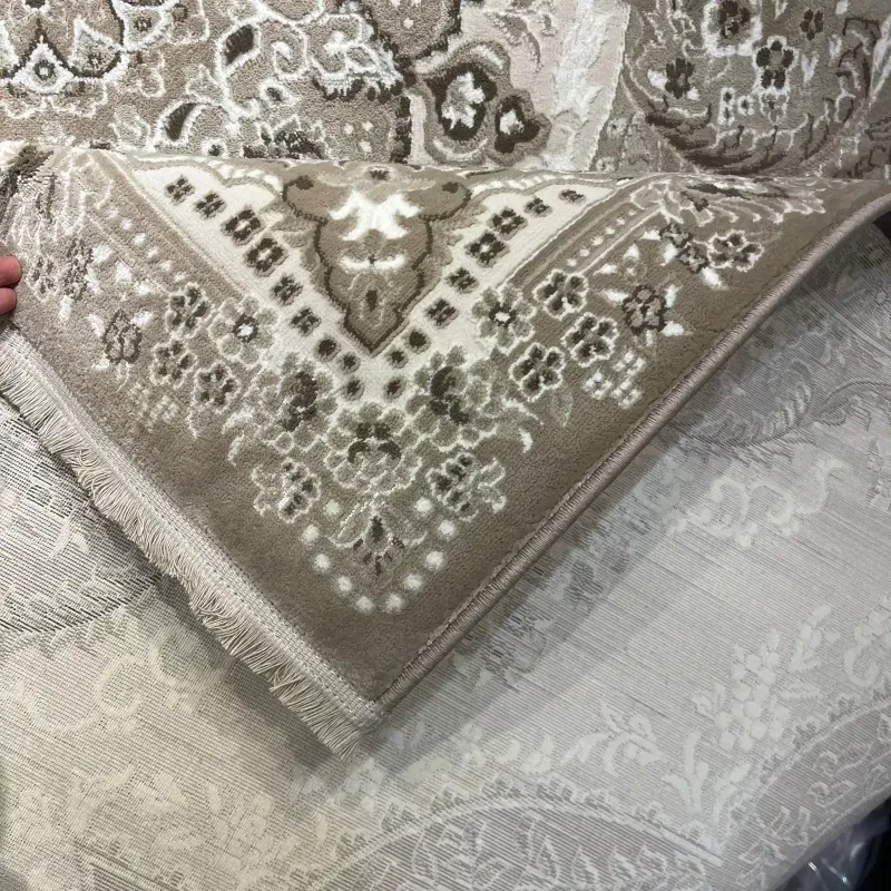 سجاد فيرونا تركي كلاسيك N485A بيج غامق مقاس 500*700