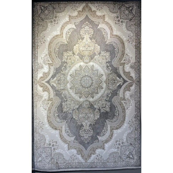 سجاد فيرونا تركي كلاسيك N485A رصاصي غامق مقاس 300*400