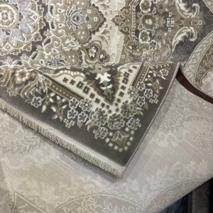 Verona Turkish Classic Rug N485A Dark gray Size 500*600