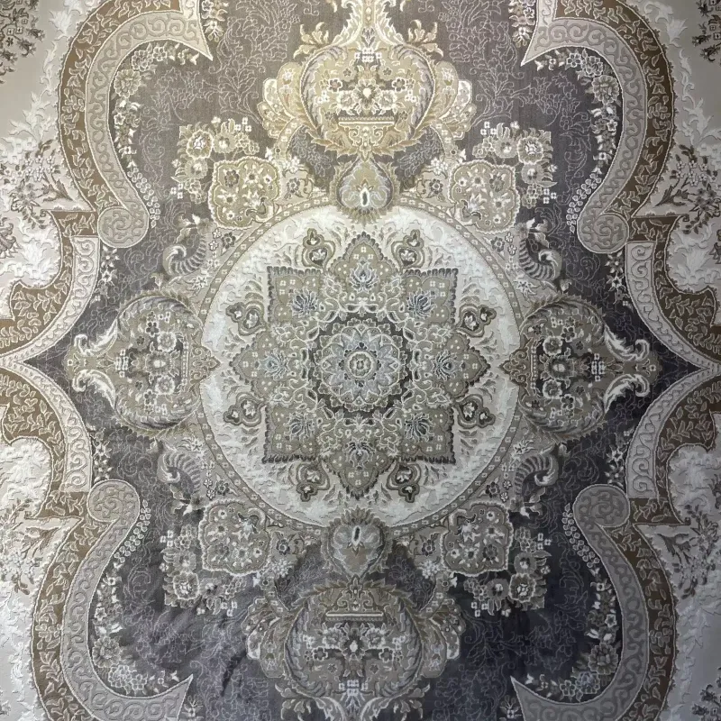 سجاد فيرونا تركي كلاسيك N485A رصاصي غامق مقاس 500*700