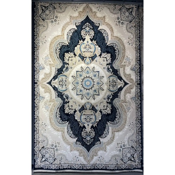 سجاد فيرونا تركي كلاسيك N485A كحلي مقاس 80*150