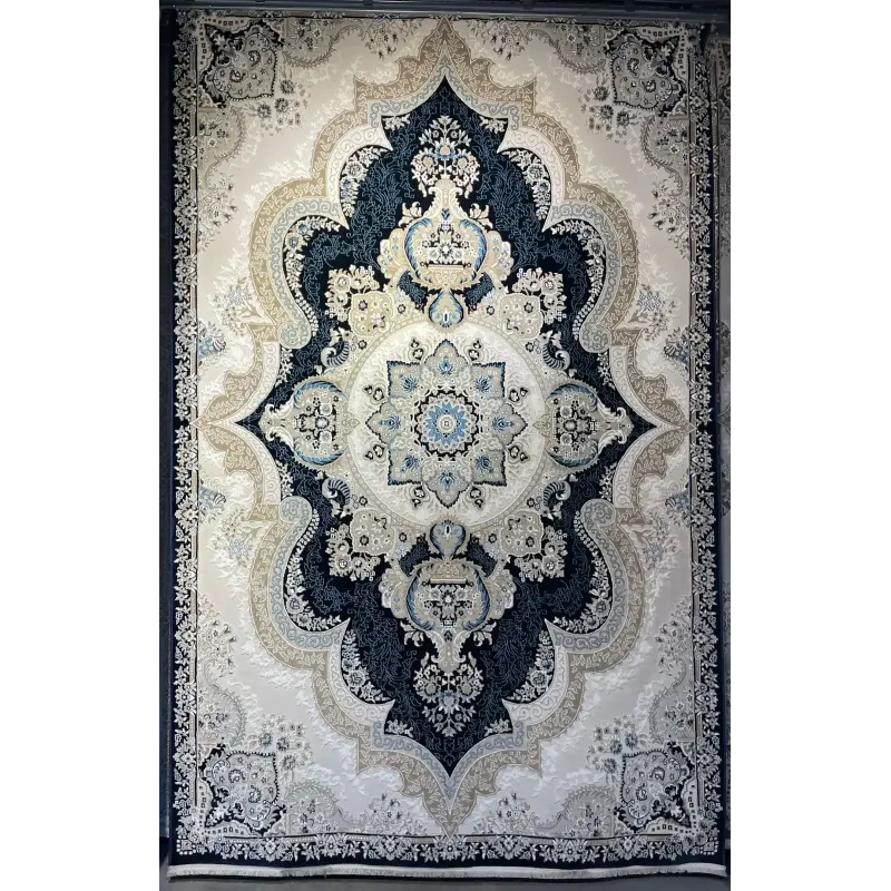 سجاد فيرونا تركي كلاسيك N485A كحلي مقاس 500*700