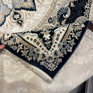 Verona Turkish Classic Rug N485A navy Round Size 150*150