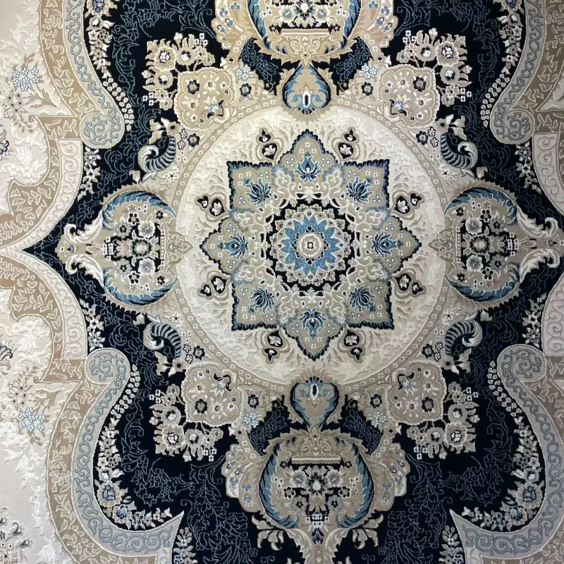 سجاد فيرونا تركي كلاسيك N485A كحلي مقاس 500*700