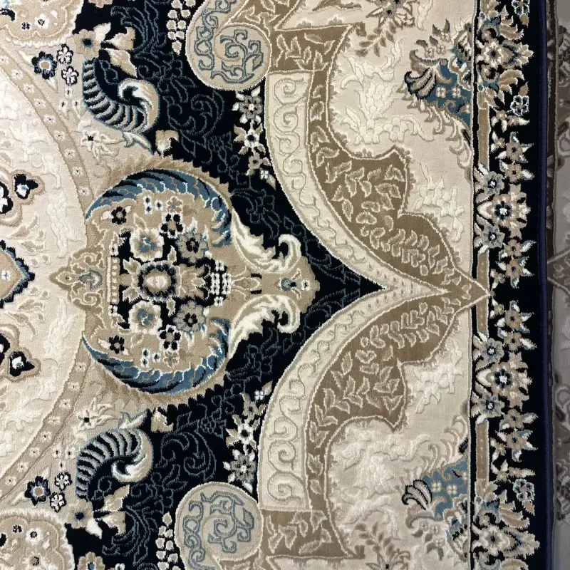 سجاد فيرونا تركي كلاسيك N485A كحلي مقاس 500*700