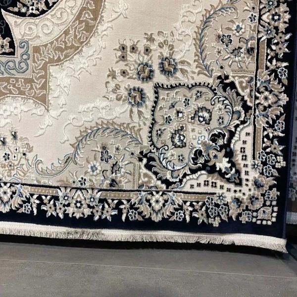 سجاد فيرونا تركي كلاسيك N485A كحلي مقاس 80*150