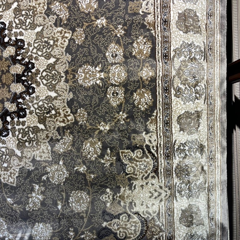 سجاد تركي فكتوريا F269A انثراسيت مقاس 50*80