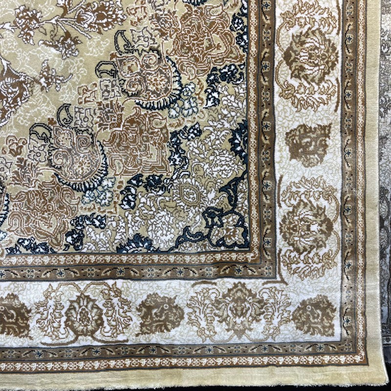 سجاد تركي فكتوريا F269A بيج مقاس 100*400