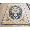 Turkish Victoria rug F269A blue size 50*80