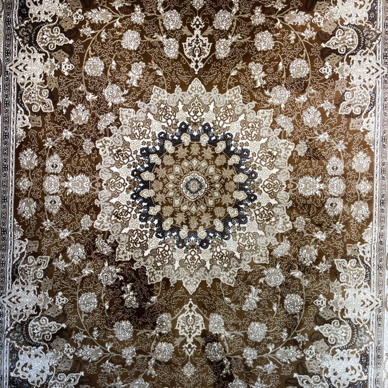 سجاد تركي فكتوريا F269A بني فاتح مقاس 50*80