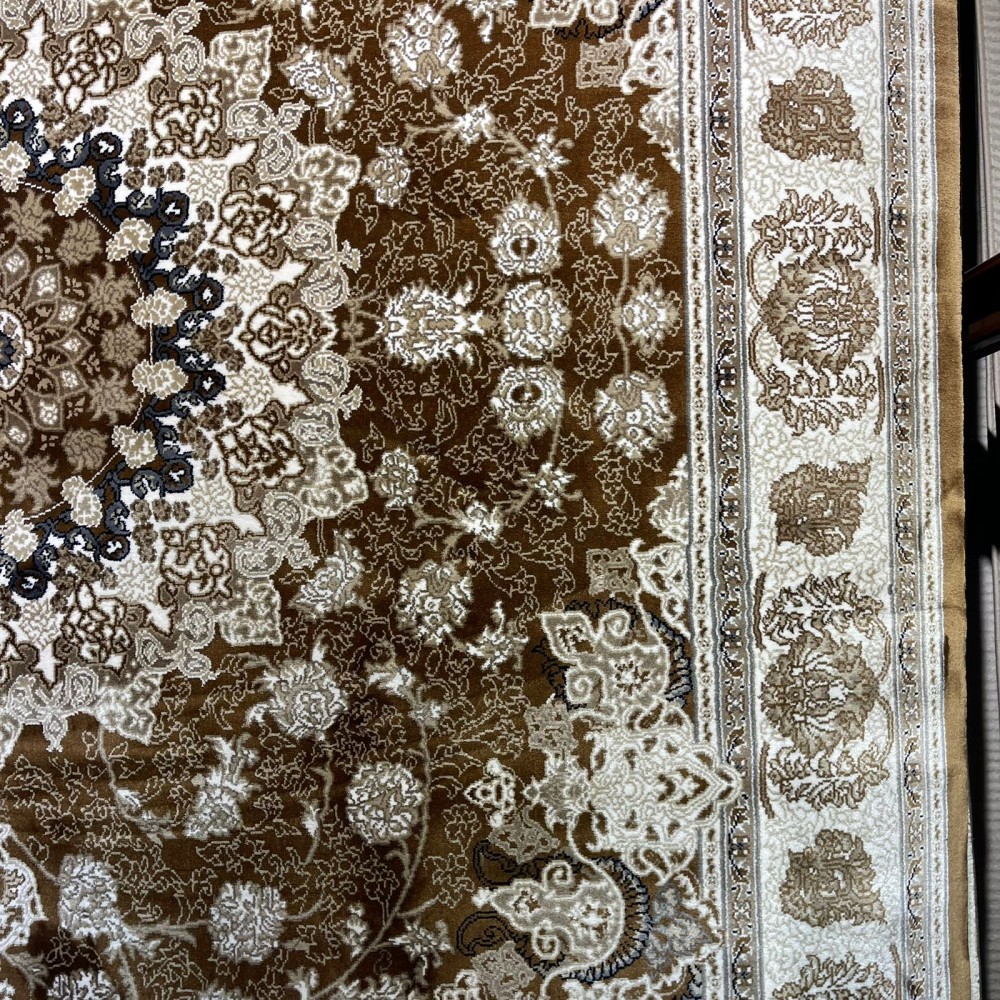 سجاد تركي فكتوريا F269A بني فاتح مقاس 50*80