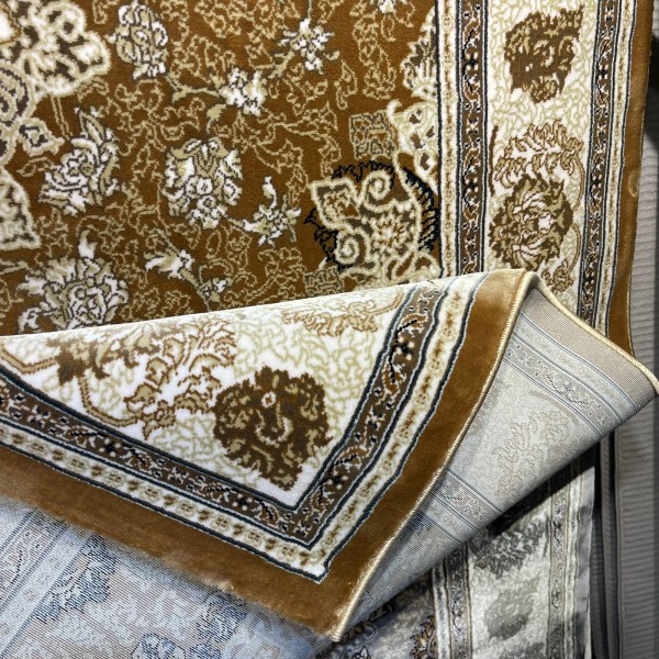 Turkish Victoria rug F269A Mustard size 50*80