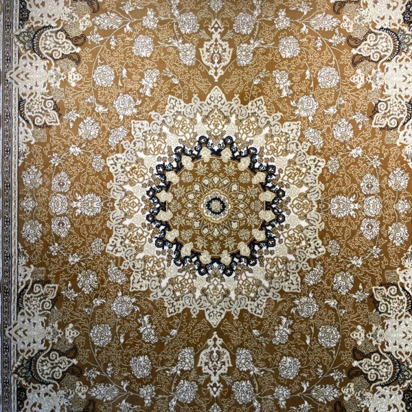 Turkish Victoria rug F269A Mustard size 50*80