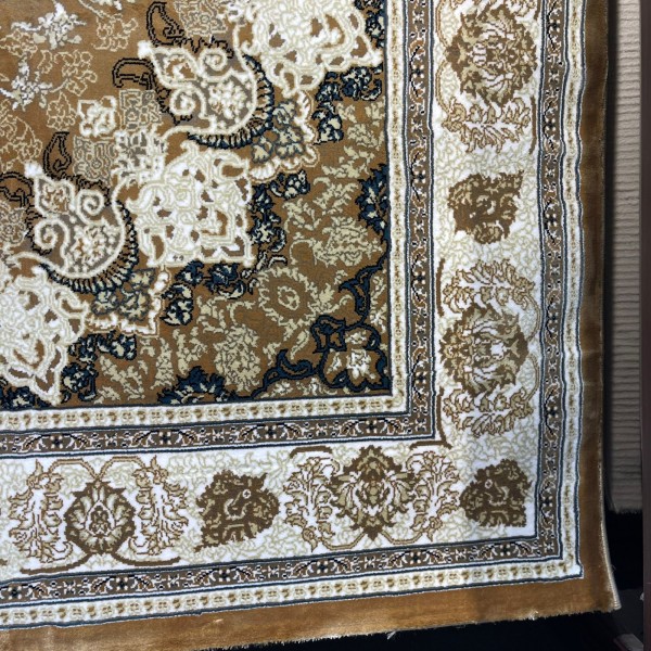 Turkish Victoria rug F269A Mustard size 50*80