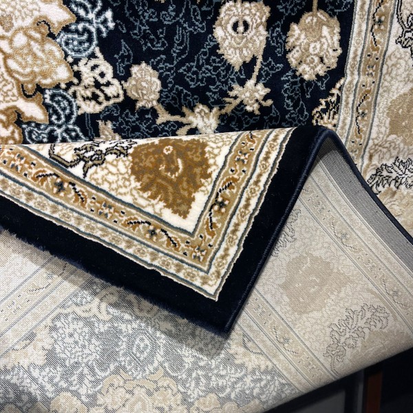 Turkish Victoria rug F269A navy size 200*300