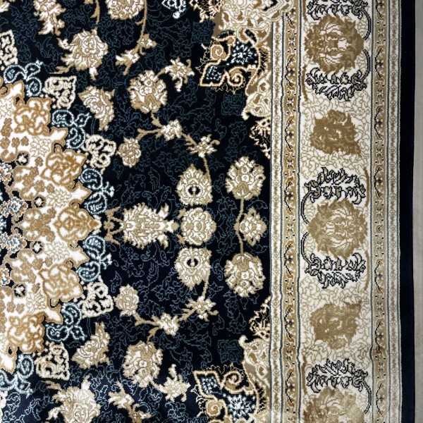 Turkish Victoria rug F269A navy size 200*300