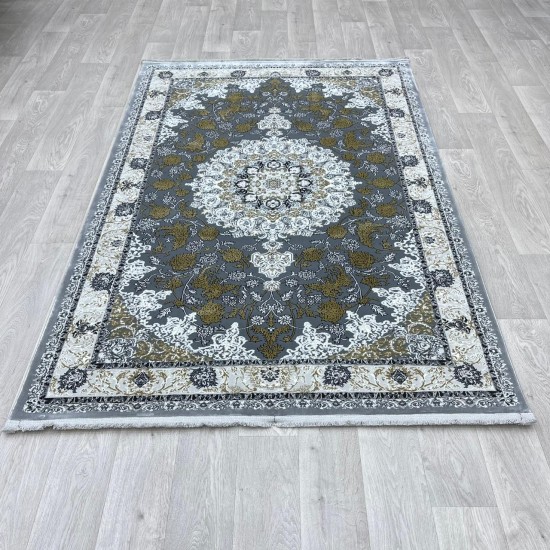 Shams Turkish carpet 29026 classic beige gray size 250*350