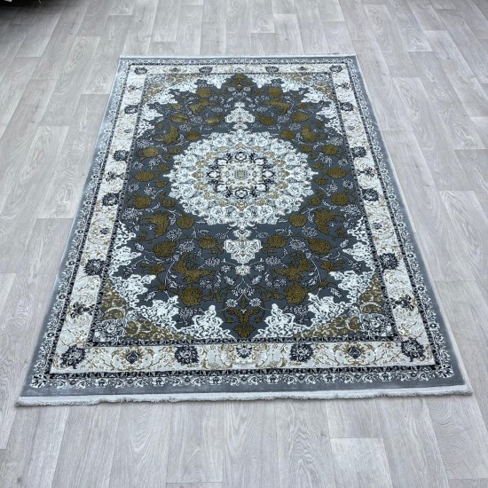 Shams Turkish carpet 29026 classic beige gray size 100*400