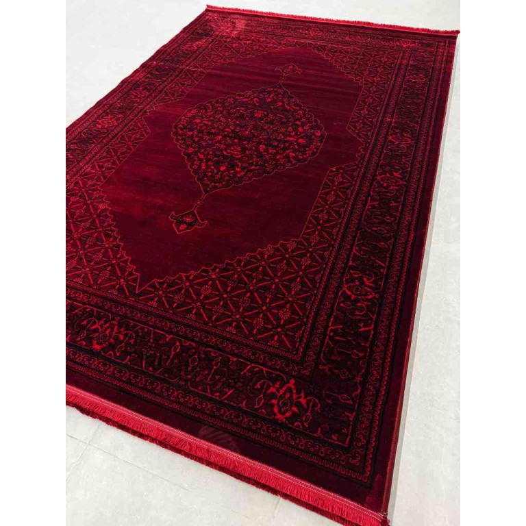 سجاد اف اي جي تركي 1001 بخارى افغاني احمر مقاس 250*350