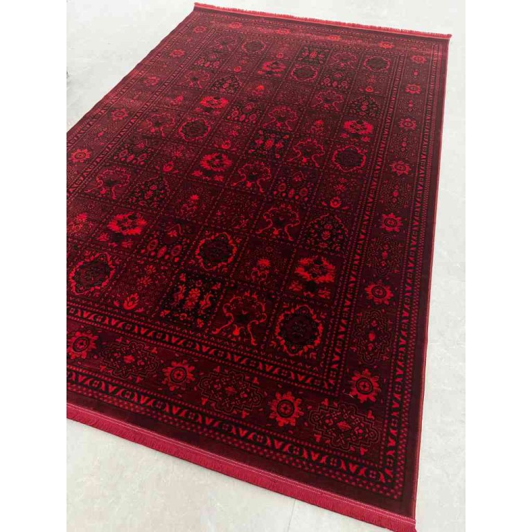 FAG Turkish 1003 Bukhara Afghani Red Rug Size 300*400