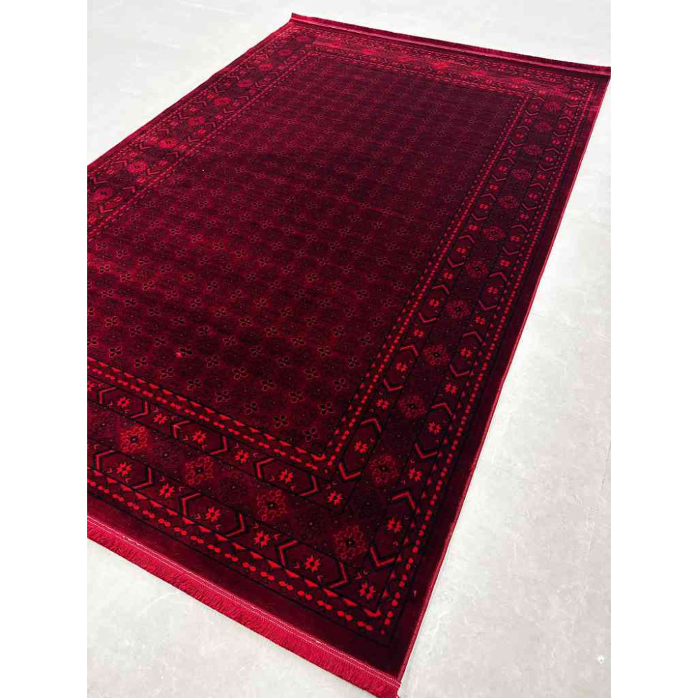 سجاد اف اي جي تركي 1004 بخارى افغاني احمر مقاس 50*80
