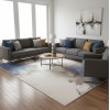 Turkish ALFAN Carpet D0651A BLUE Size 100*300