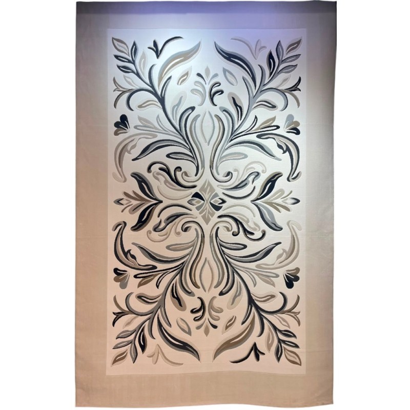 Turkish ALFAN Carpet AA187B BLACK Size 100*200 Turkish ALFAN Carpet AA187B BLACK Size 100*200