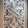 Turkish ALFAN Carpet AA187B BLACK Size 100*300