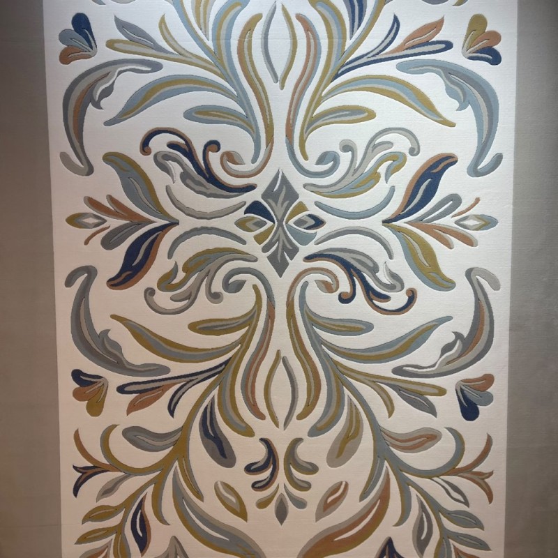 Turkish ALFAN Carpet AA187B BLUE Size 250*350 Turkish ALFAN Carpet AA187B BLUE Size 250*350