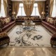 سجاد اورا تركي S0253A اسود مقاس 250*350