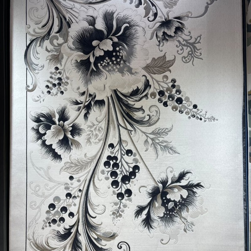 سجاد اورا تركي S0253A اسود مقاس 250*350