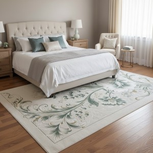 سجاد اورا تركي S0253A اخضر مقاس 200*300