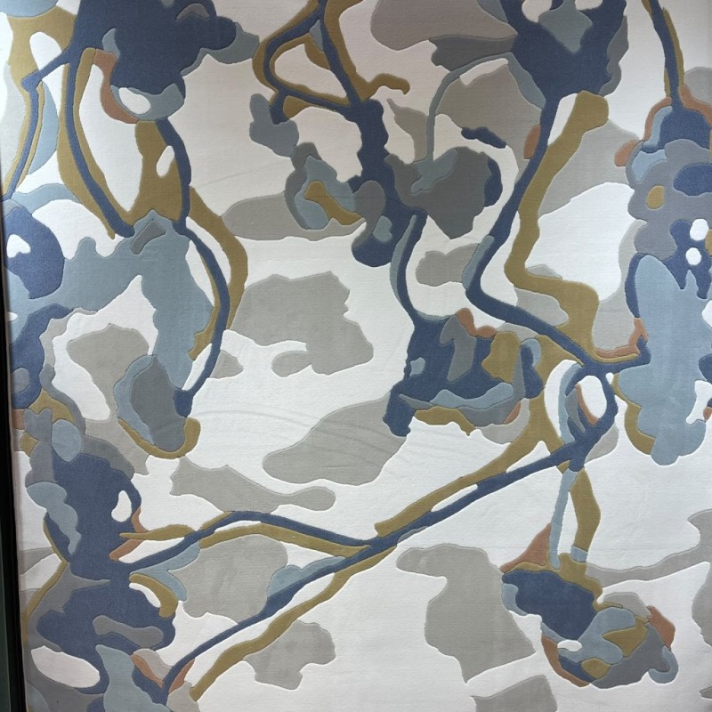 Turkish AURA Carpet D0654A BLUE Size 300*400 Turkish AURA Carpet D0654A BLUE Size 300*400