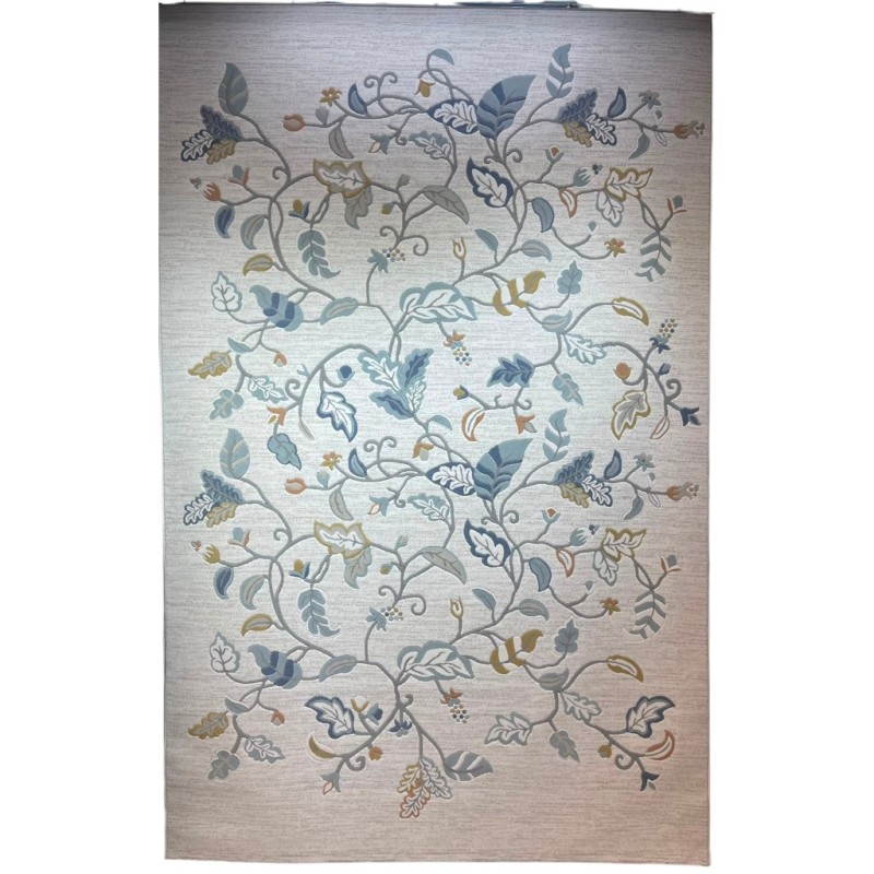 Turkish AURA Carpet D0656A BLUE Size 250*350