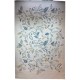 Turkish AURA Carpet D0656A BLUE Size 250*350