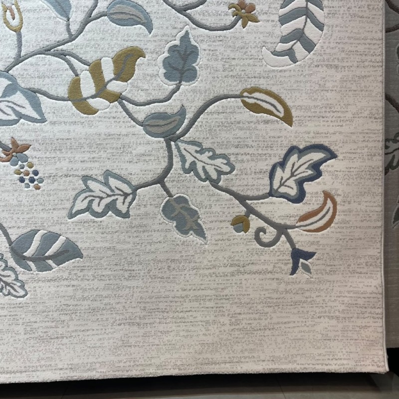 Turkish AURA Carpet D0656A BLUE Size 250*350