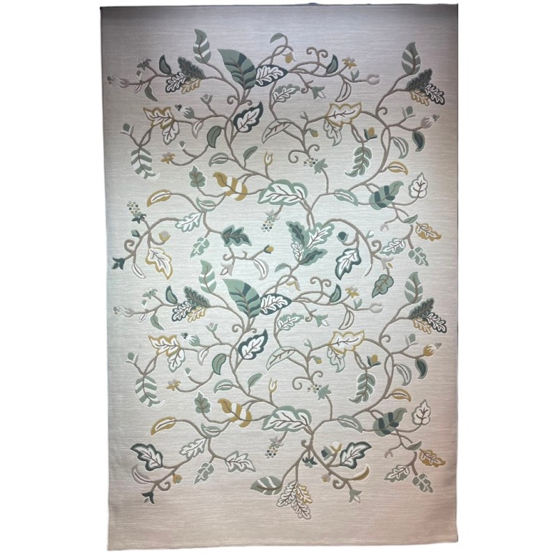 Turkish AURA Carpet D0656A green Size 200*300 Turkish AURA Carpet D0656A green Size 200*300