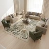 Turkish ALFAN Carpet AA188A green Size 300*400