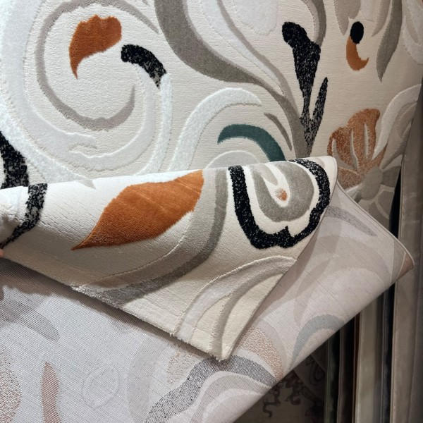 Turkish FANTASTIC Carpet K404AC MULTY Size 100*300