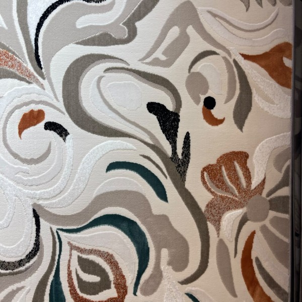Turkish FANTASTIC Carpet K404AC MULTY Size 100*300