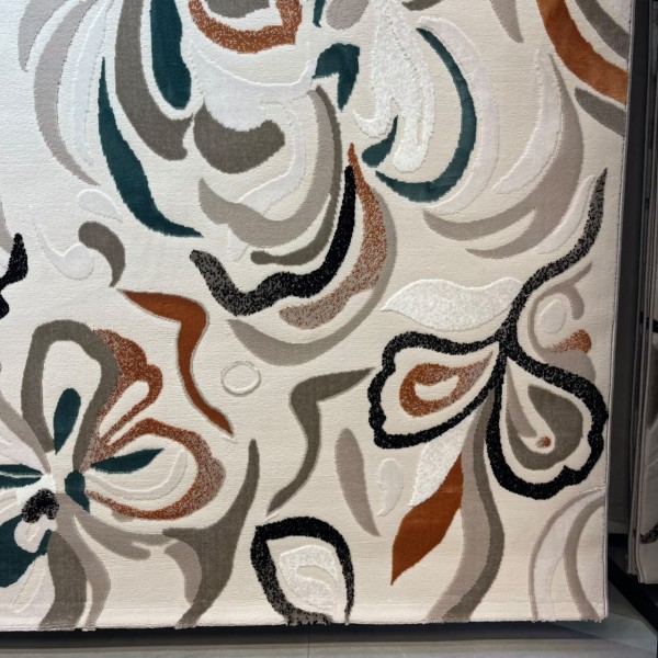 Turkish FANTASTIC Carpet K404AC MULTY Size 100*300