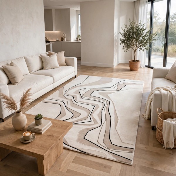 سجاد فانتاستيك تركي K266C1 اسود مقاس 250*350