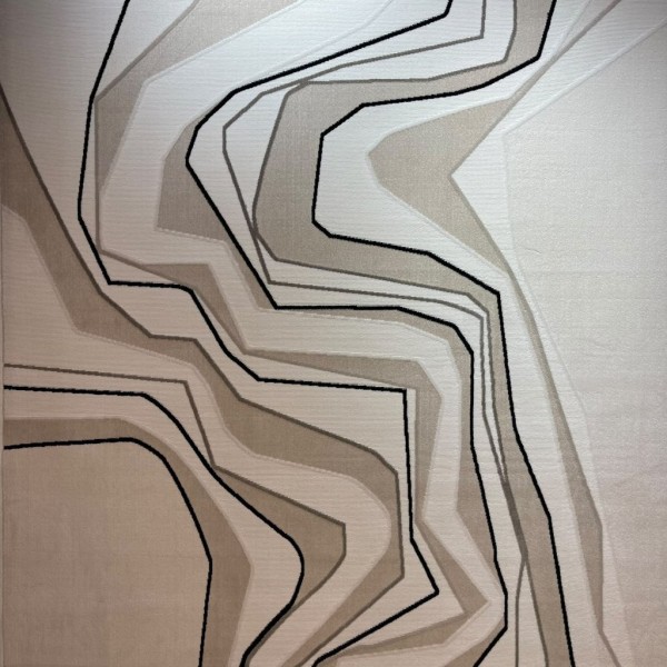 سجاد فانتاستيك تركي K266C1 اسود مقاس 250*350