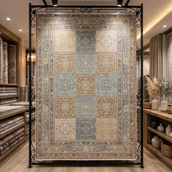 Turkish meknes BUHIMI Rug OL406C brown Size 300*400