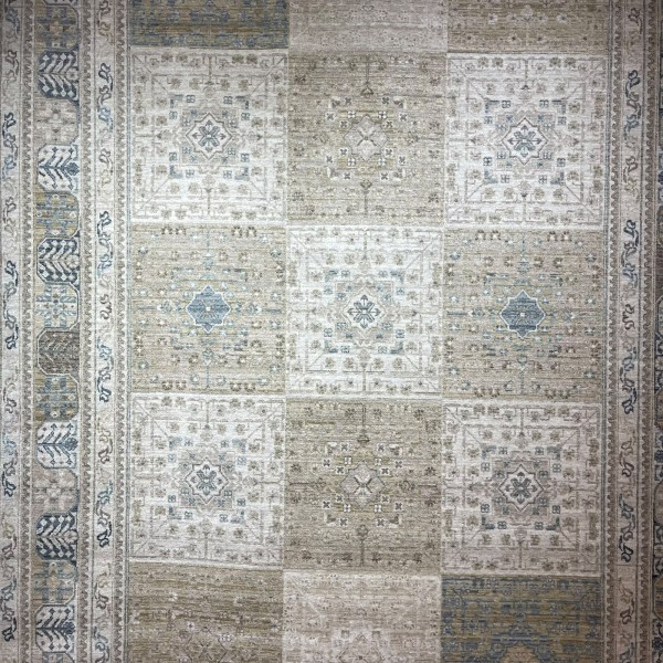 سجاد مكناس بوهيمي تركي OL406C كريم مقاس 100*300