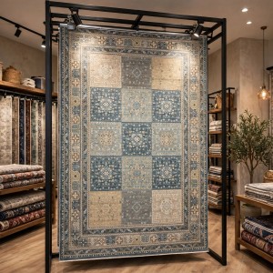 Turkish meknes BUHIMI Rug OL406C gray Size 80*150