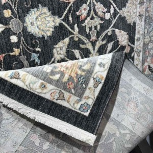 سجاد تركي مود H689CC انثراسيت مقاس 80*150