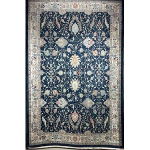 سجاد تركي مود H689CC سماوي مقاس 80*150